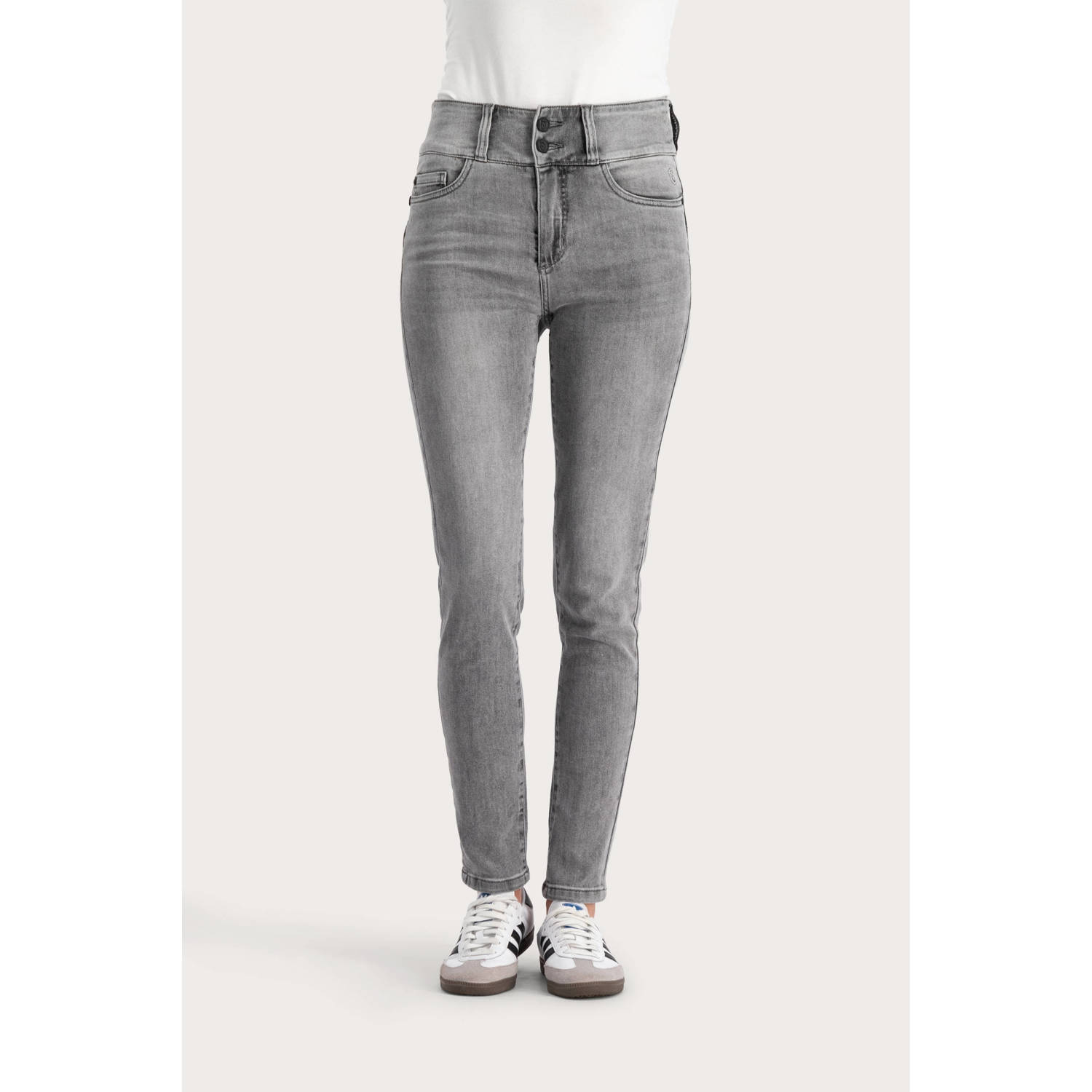 Florez slim fit jeans Bodine grey denim