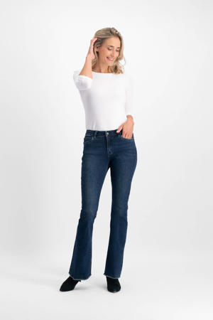 flared jeans Florez dark blue denim