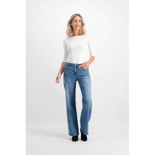 Florez straight leg jeans Sophie dark blue denim afbeelding