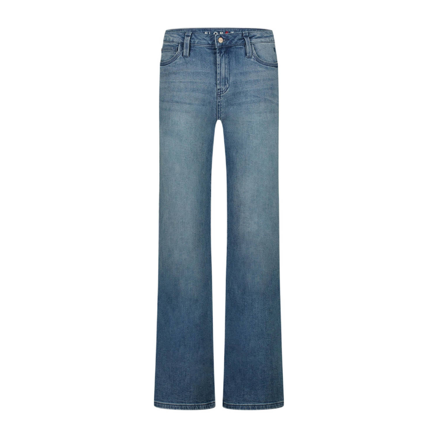 Florez straight leg jeans Sophie dark blue denim