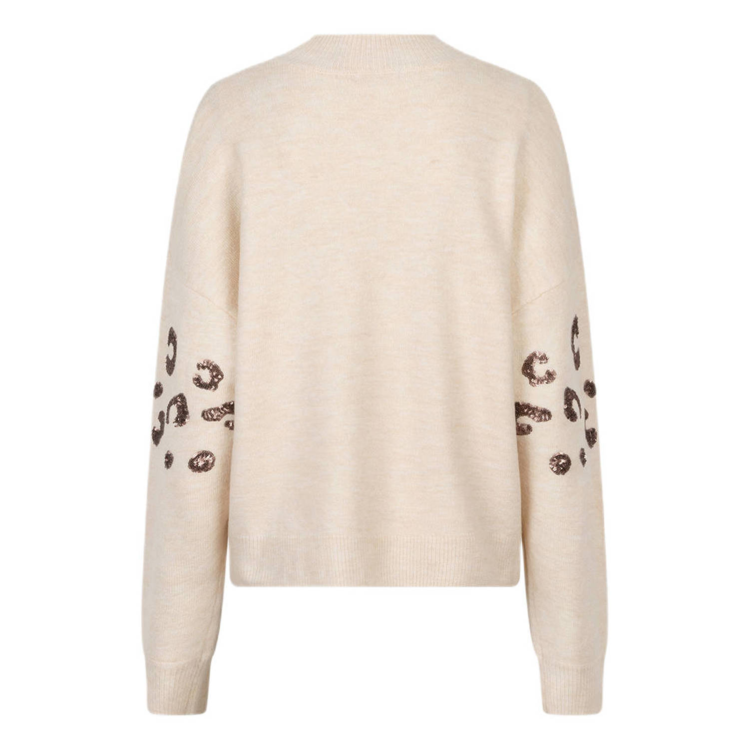 Esqualo gebreide trui beige