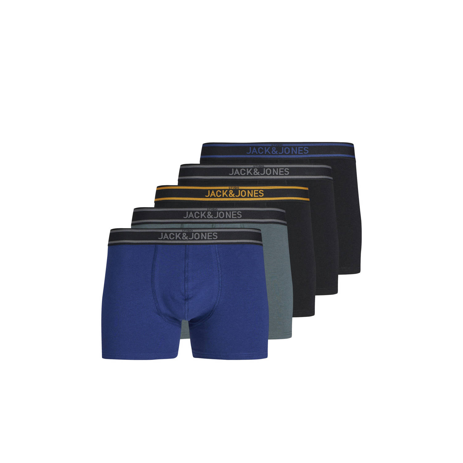 Jack & Jones Trunk JACMARC SOLID TRUNKS 5 PACK (set 5 stuks)