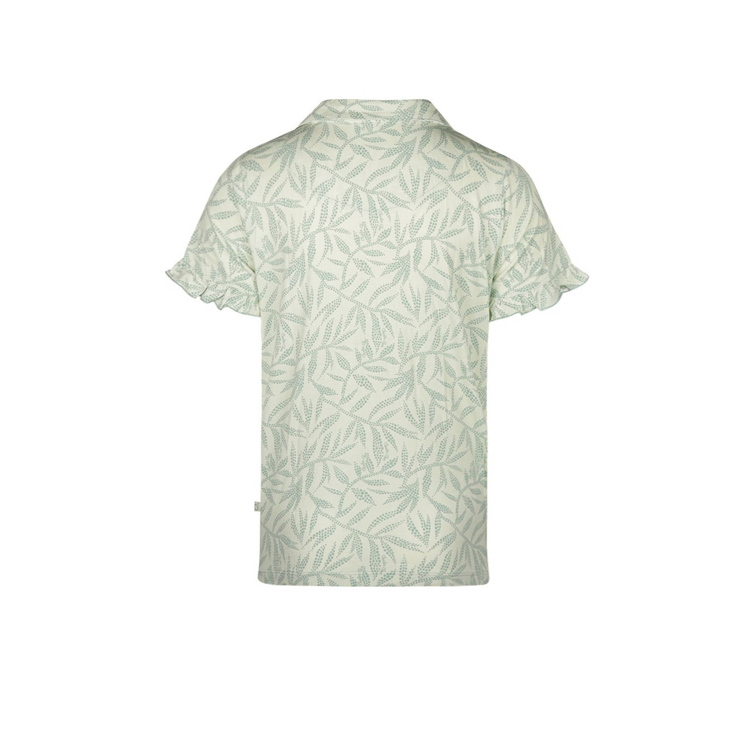 Charlie Choe pyjamatop met ruches groen