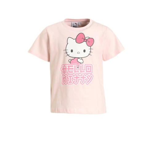 anytime T-shirt Hello Kitty license roze afbeelding