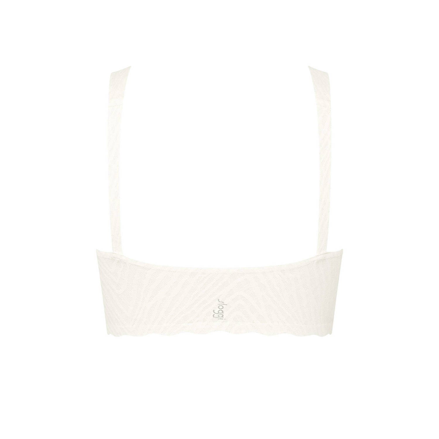 Sloggi ZERO Feel naadloze voorgevormde bralette gebroken wit