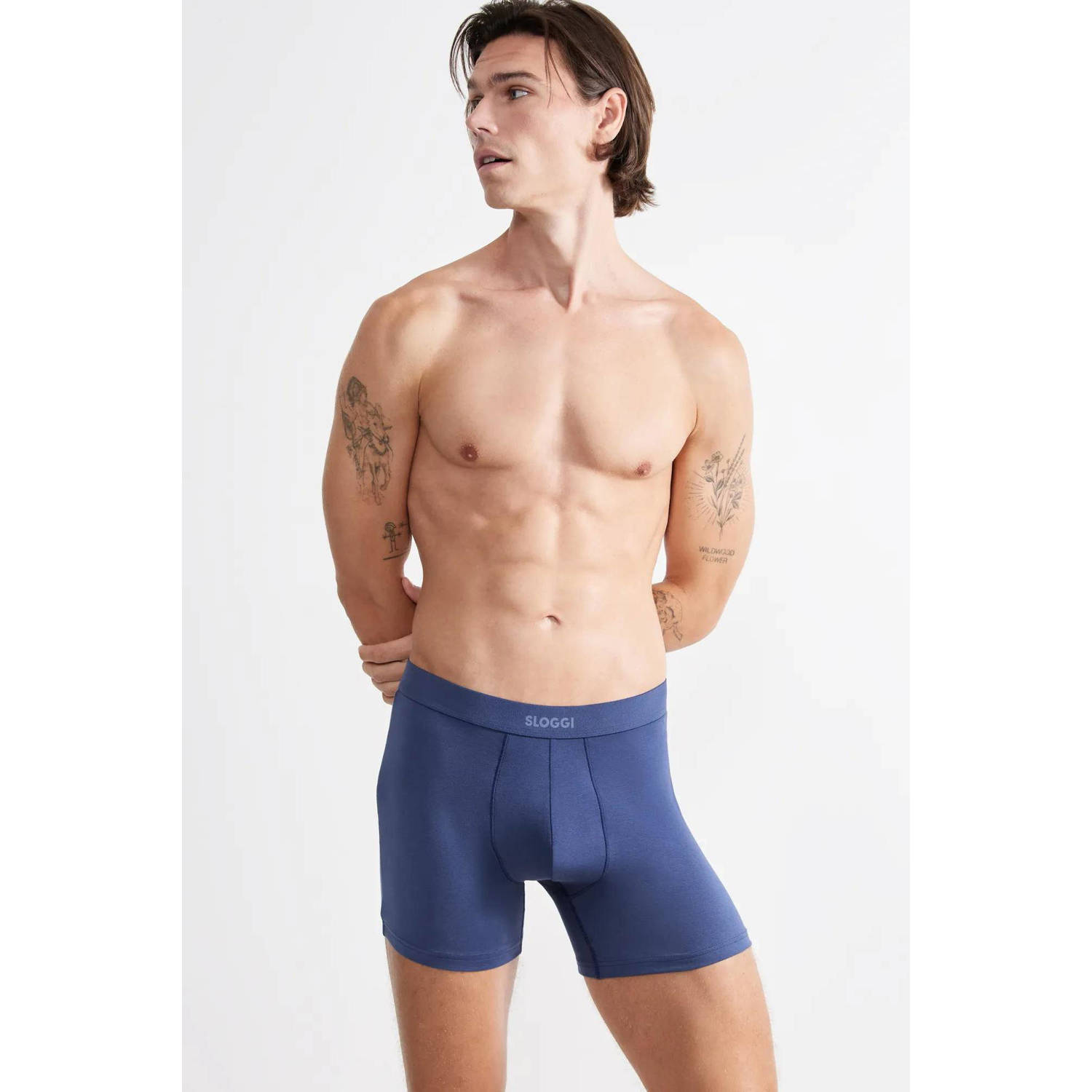 Sloggi Boxershort Men EVER Ease Short 2P (2 stuks)