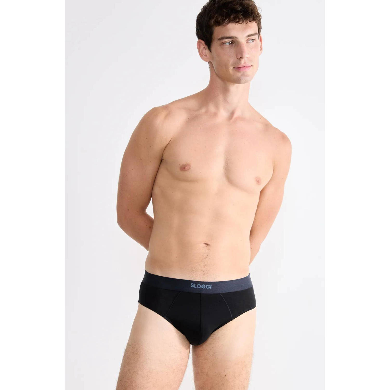 Sloggi Slip met elastische band met label model 'EVER'
