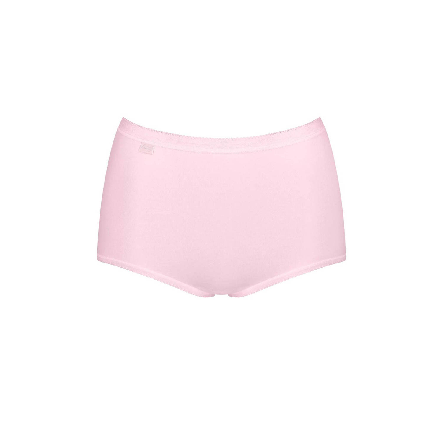Sloggi Basic+ maxislip (set van 4) blauw lichtblauw roze wit