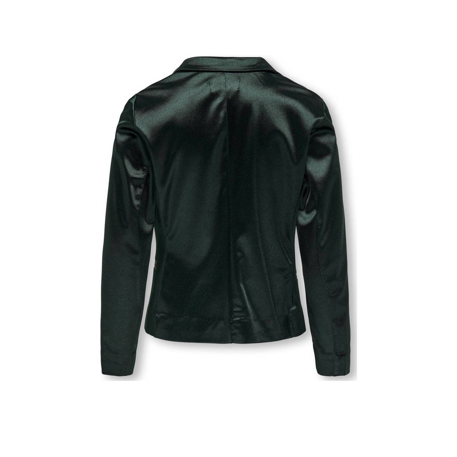 ONLY KIDS GIRL blazer KOGANNA donkergroen