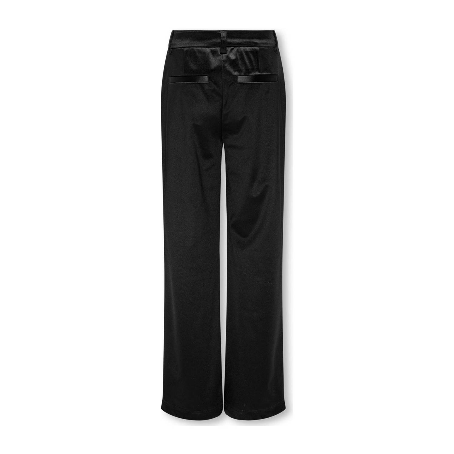 ONLY KIDS GIRL wide leg broek KOGANNA zwart