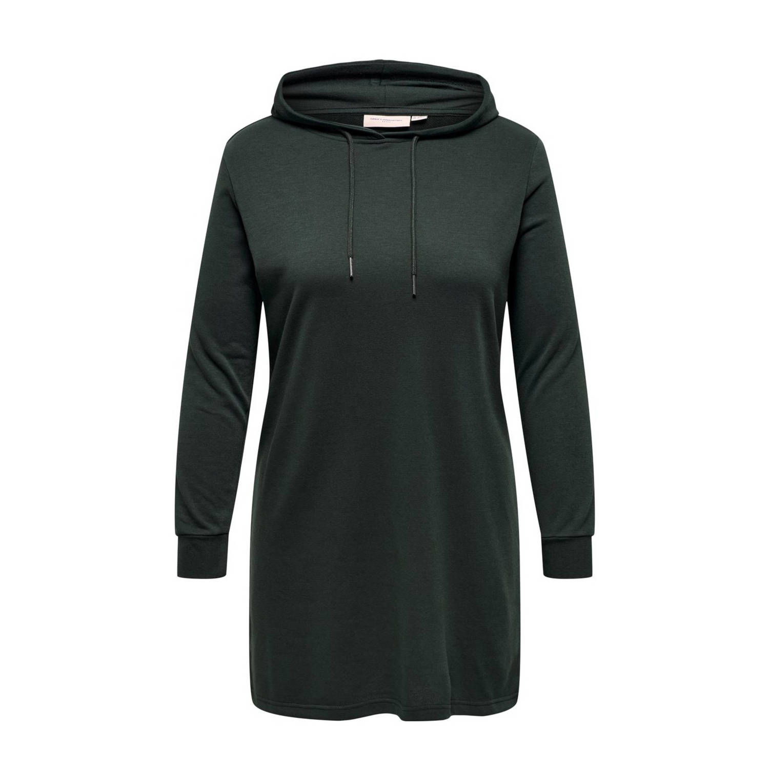 ONLY CARMAKOMA sweatjurk CARSIV donkergroen