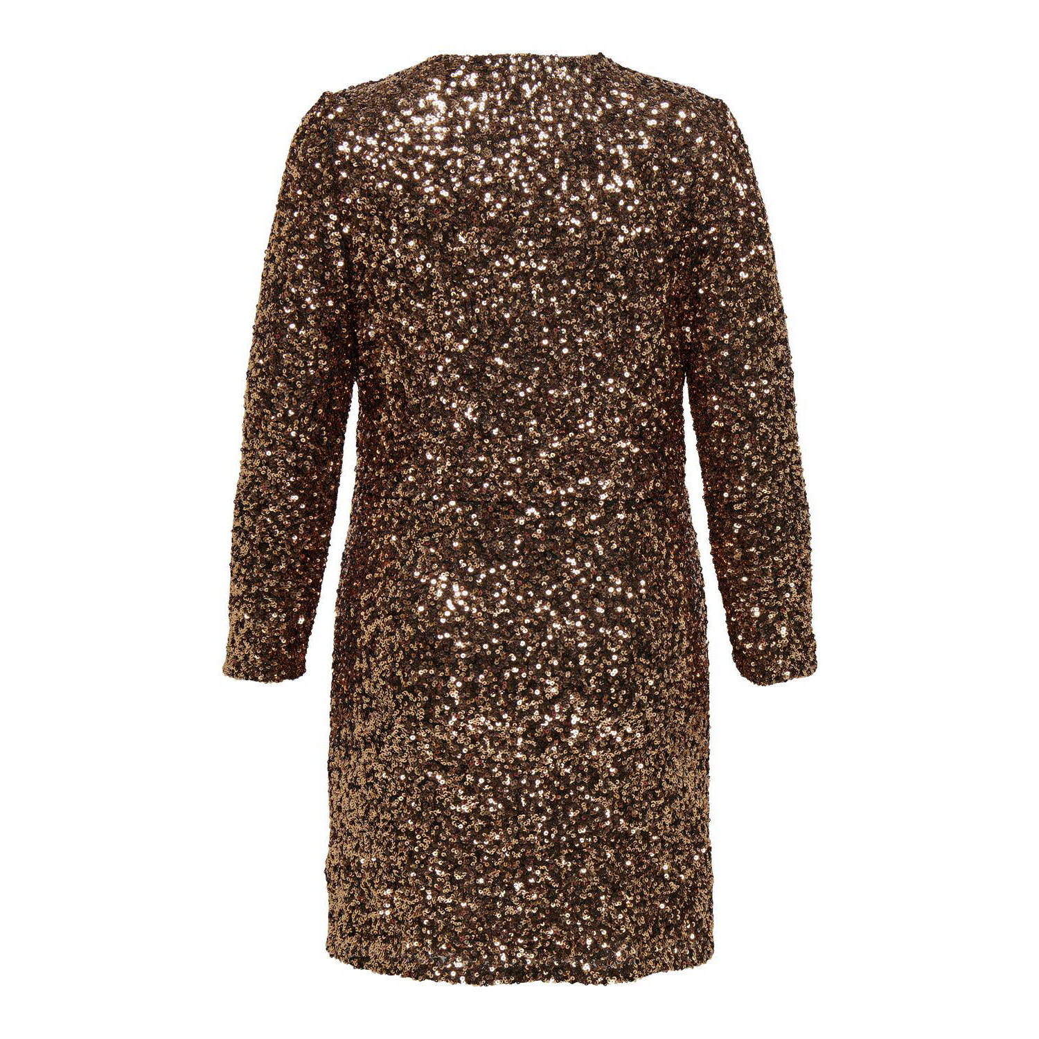 ONLY CARMAKOMA jurk CARSEQUINS koper