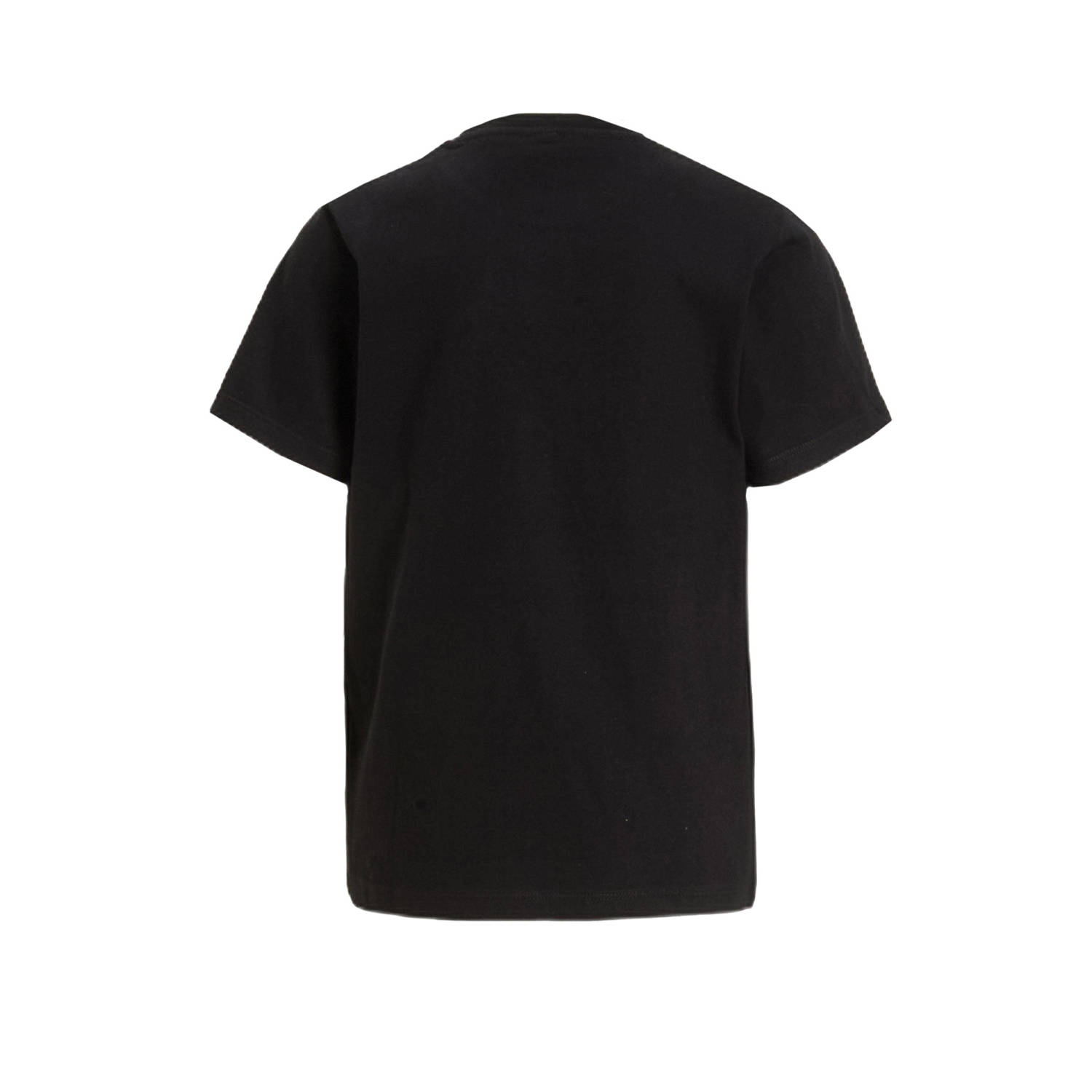 anytime T-shirt Stitch license zwart