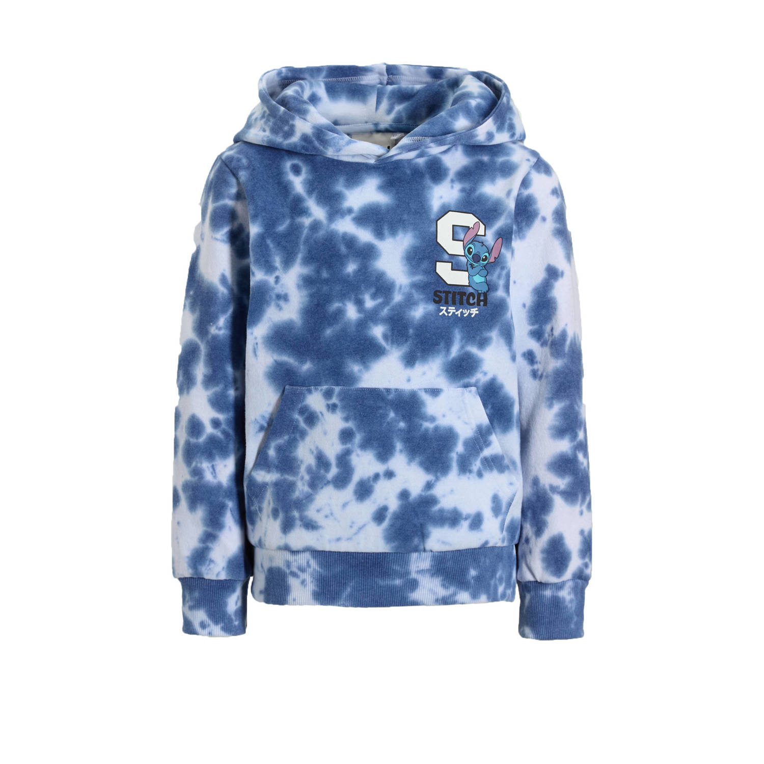 Anytime hoodie blauw