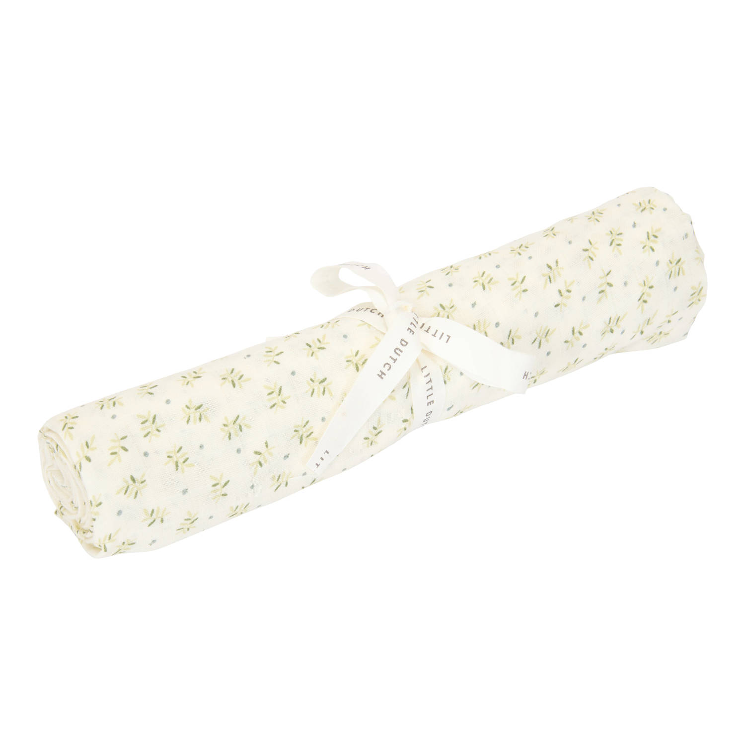 Little Dutch hydrofiele swaddle 120x120 cm Blueberry Leaves