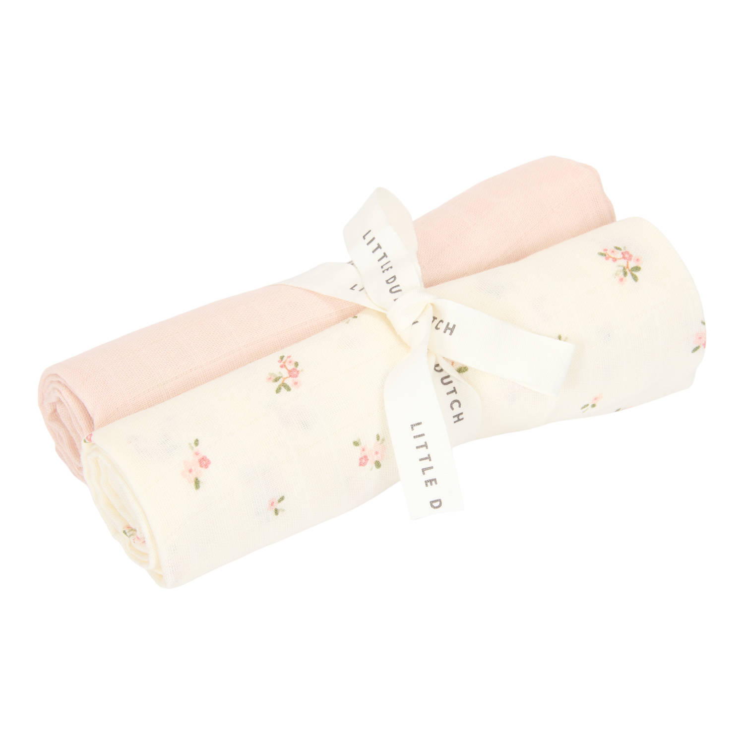 Little Dutch hydrofiele swaddle Fairy Blossom & Blossom set van 2