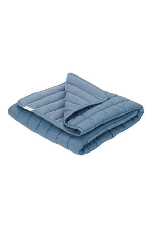quilted wiegdeken Dark Blue