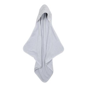 badcape geborduurd Blue
