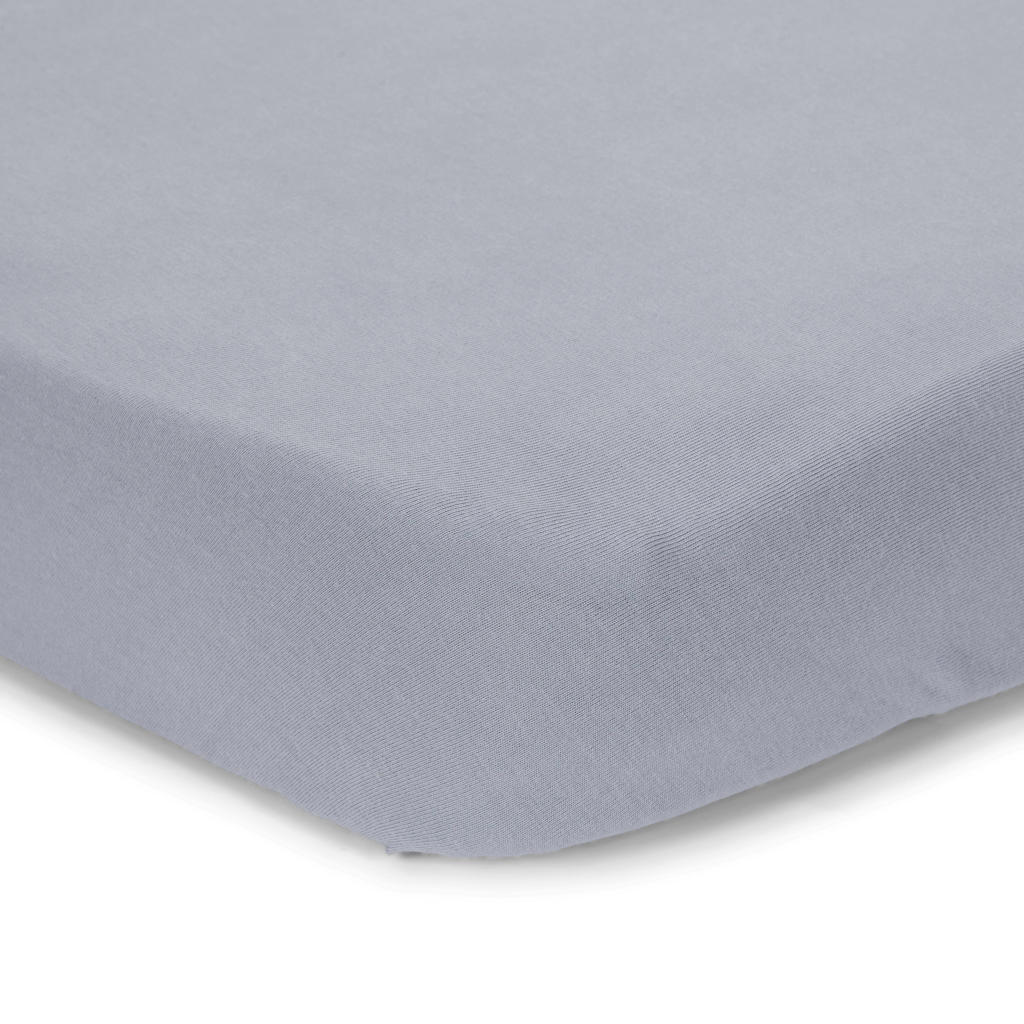 Little Dutch wieg hoeslaken Pure Denim Blue