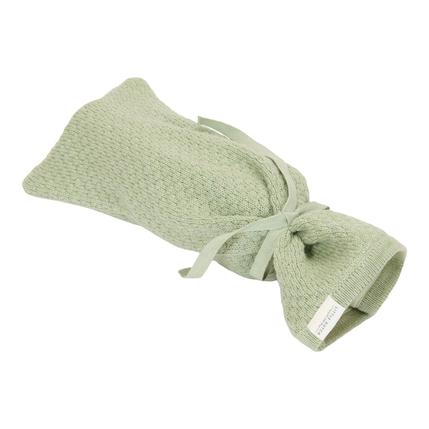 Little Dutch gebreide kruikenzak Pure Sage