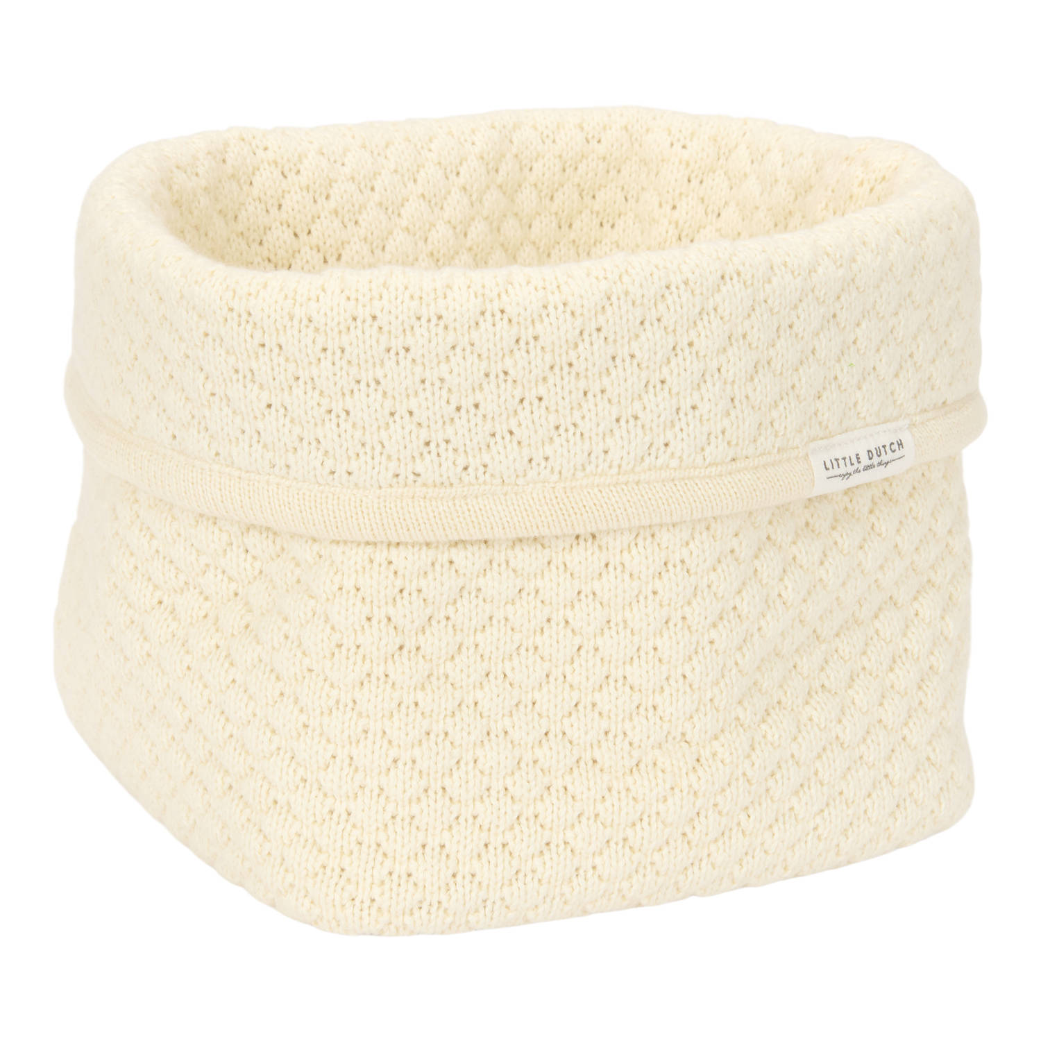 Little Dutch klein gebreid commode dje Pure Soft White