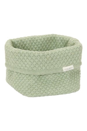 klein gebreidcommodemandje Pure Sage