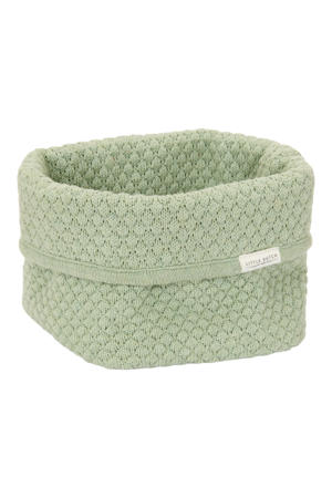 klein gebreidcommodemandje Pure Sage