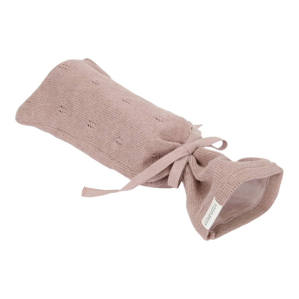 Little Dutch gebreide kruikenzak Pure Pink Blush