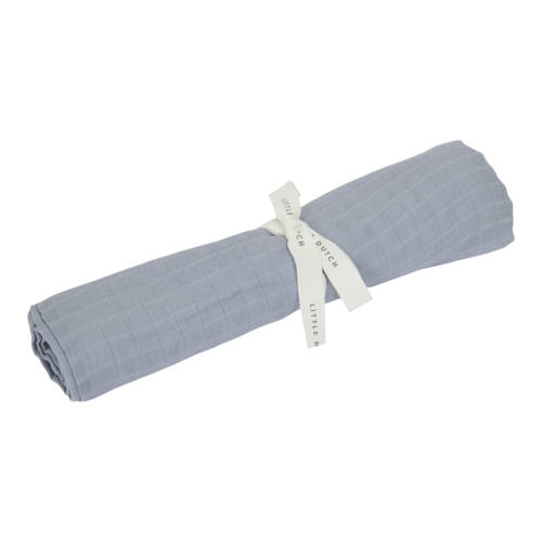 Little Dutch hydrofiele swaddle Pure Denim Blue afbeelding