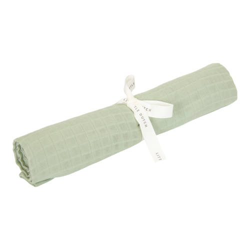 Little Dutch hydrofiele swaddle 120x120 cm Sage afbeelding