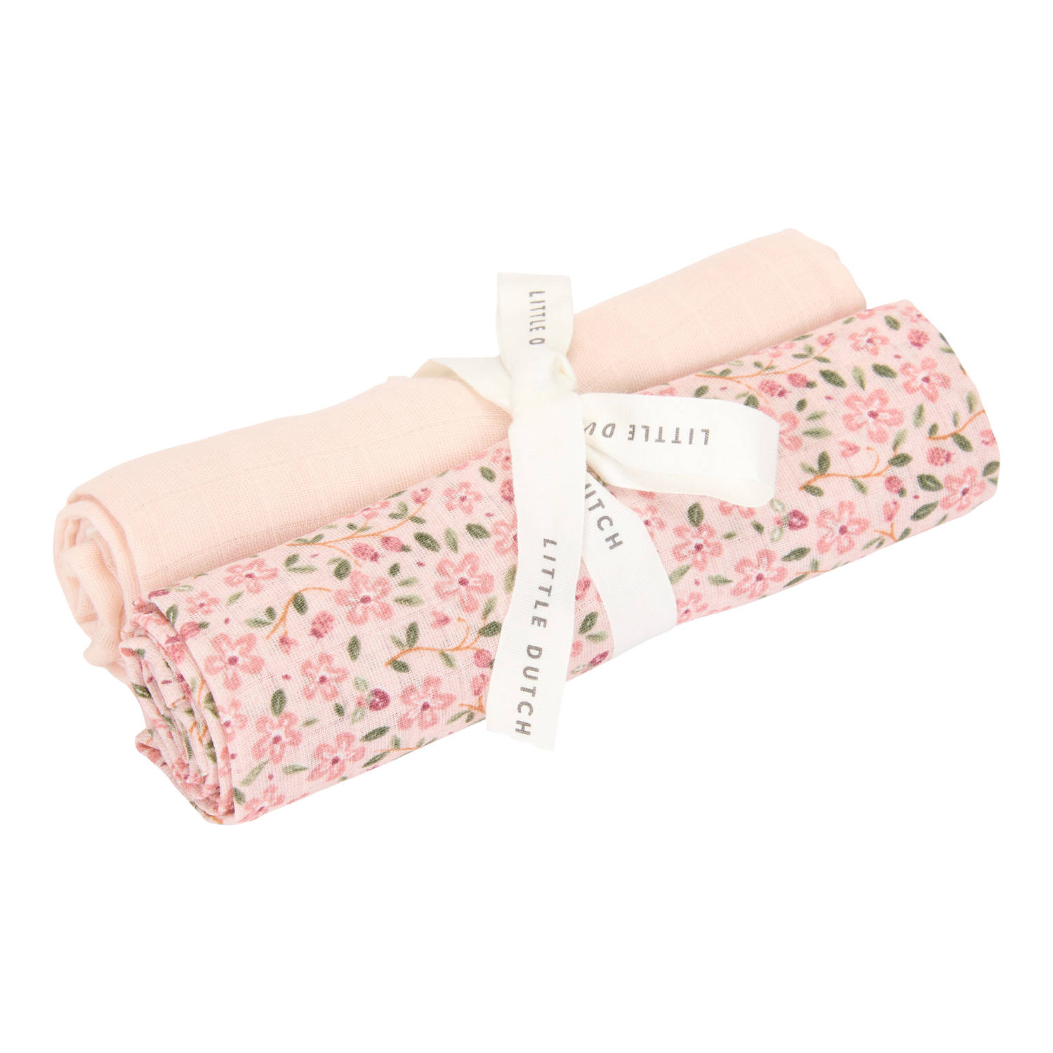 Little Dutch hydrofiele swaddle Fairy Floral & Blossom set van 2