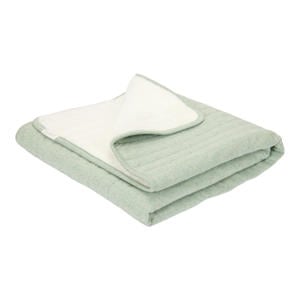 wiegdeken met fleece Pure Sage