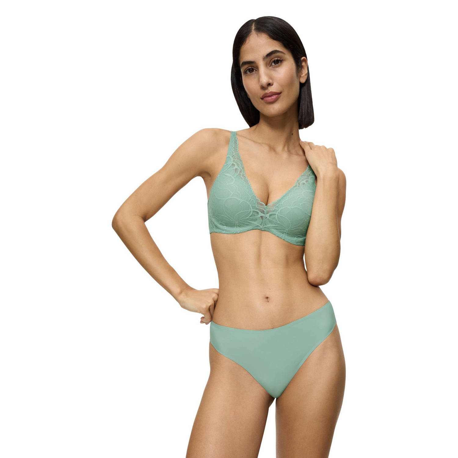 Triumph slip Body Make-up Illusion mintgroen