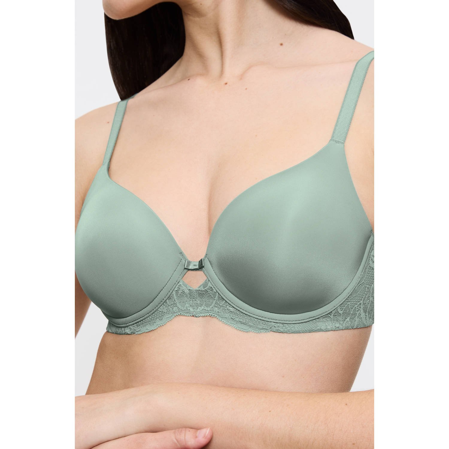 Triumph voorgevormde beugelbh Amourette Charm Conscious lichtgroen