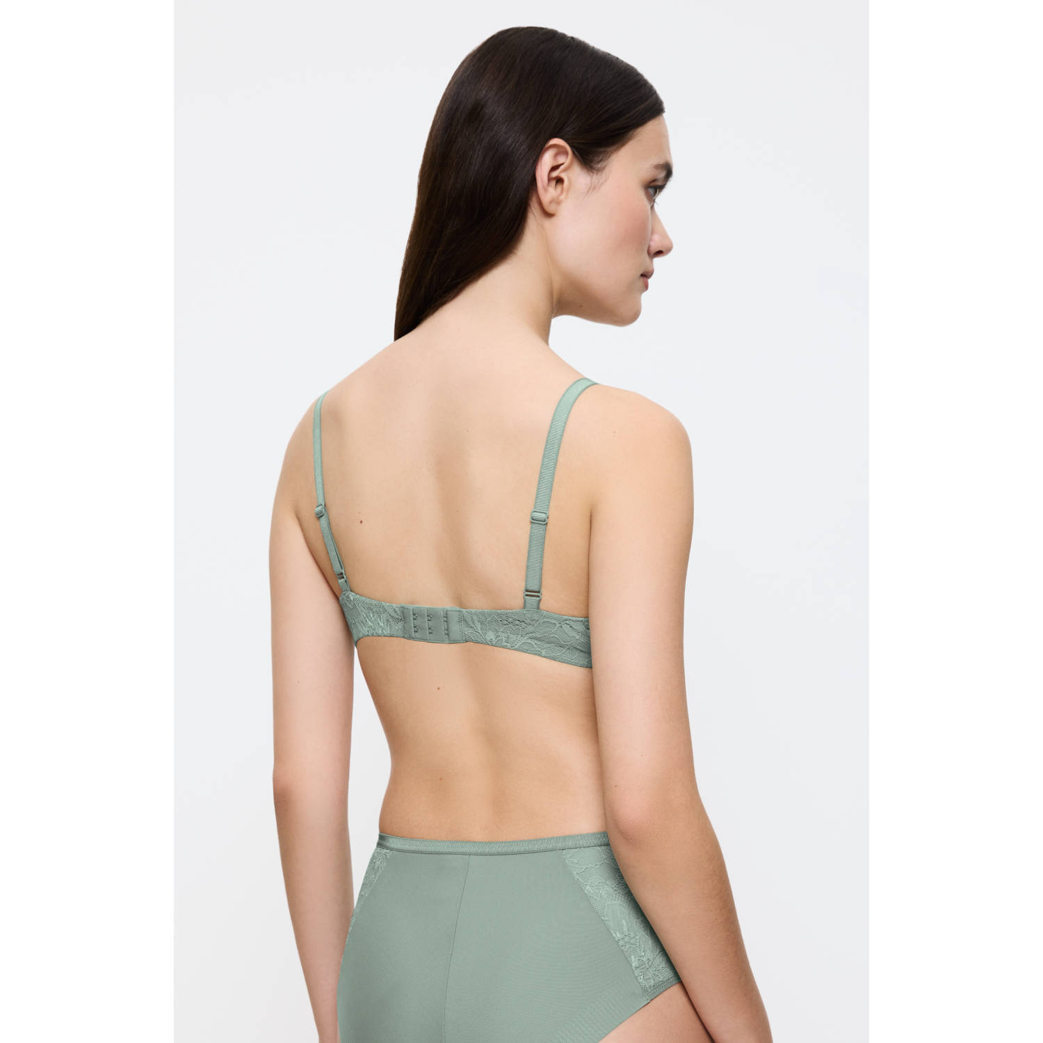 Triumph voorgevormde beugelbh Amourette Charm Conscious lichtgroen