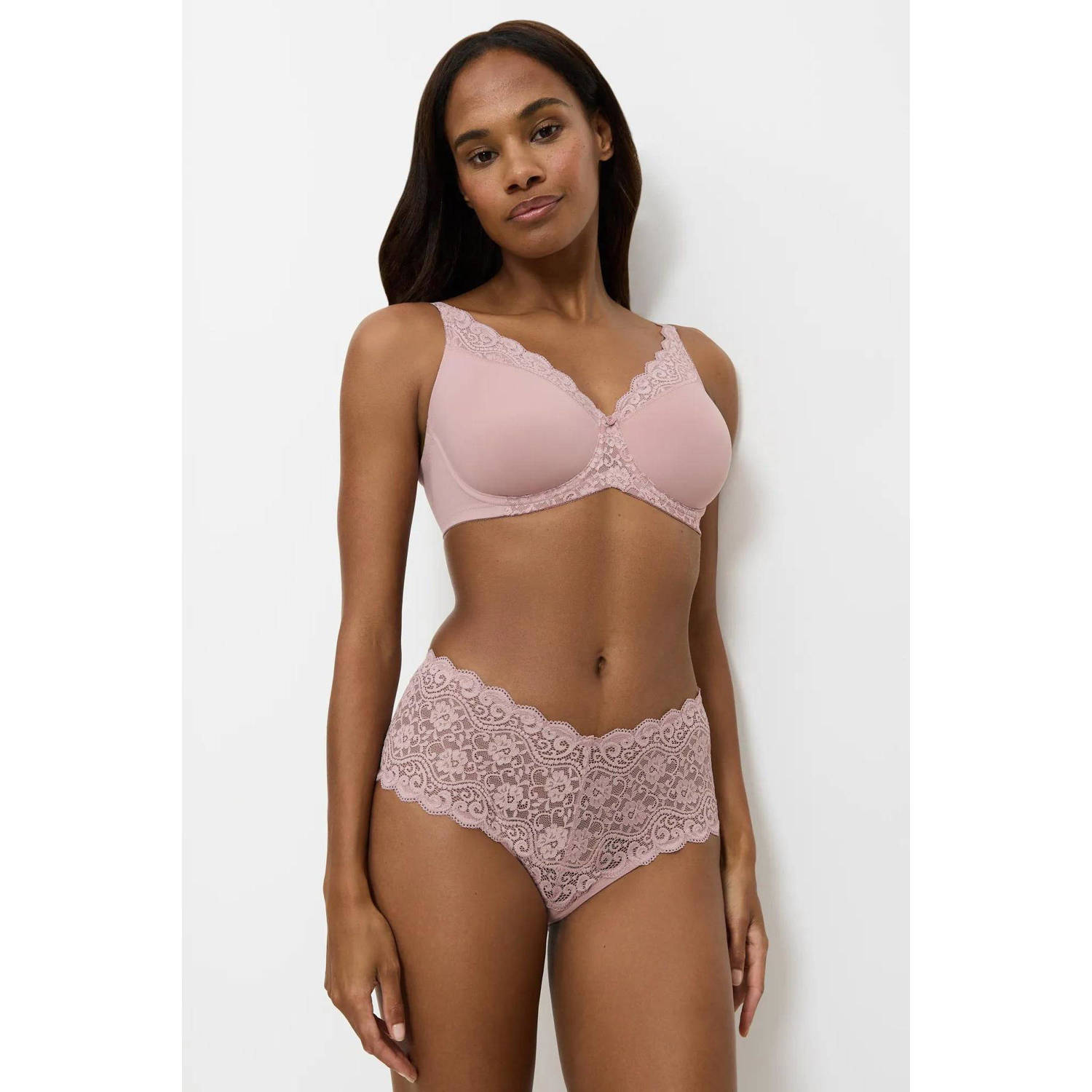 Triumph niet-voorgevormde minimizer Amourette oudroze