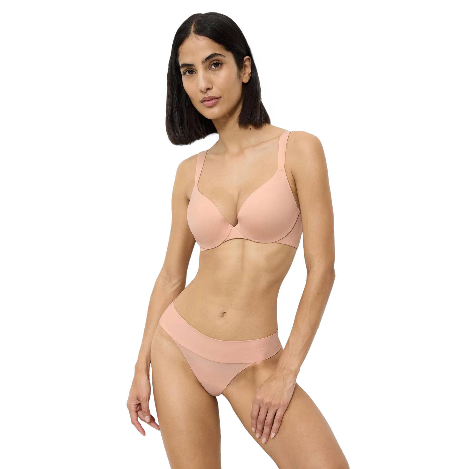 Triumph voorgevormde beugelbh Body Make-Up Illusion zalmroze