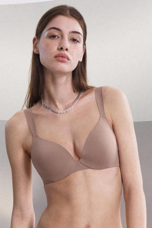voorgevormde beugelbh Body Make-Up Illusion bruin