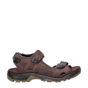 nubuck sandalen donkerbruin