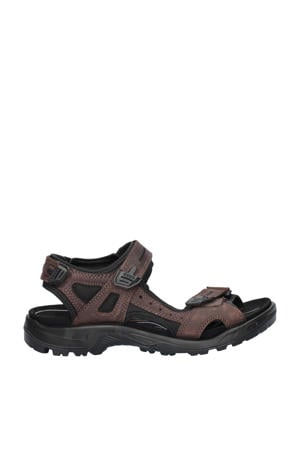nubuck sandalen donkerbruin