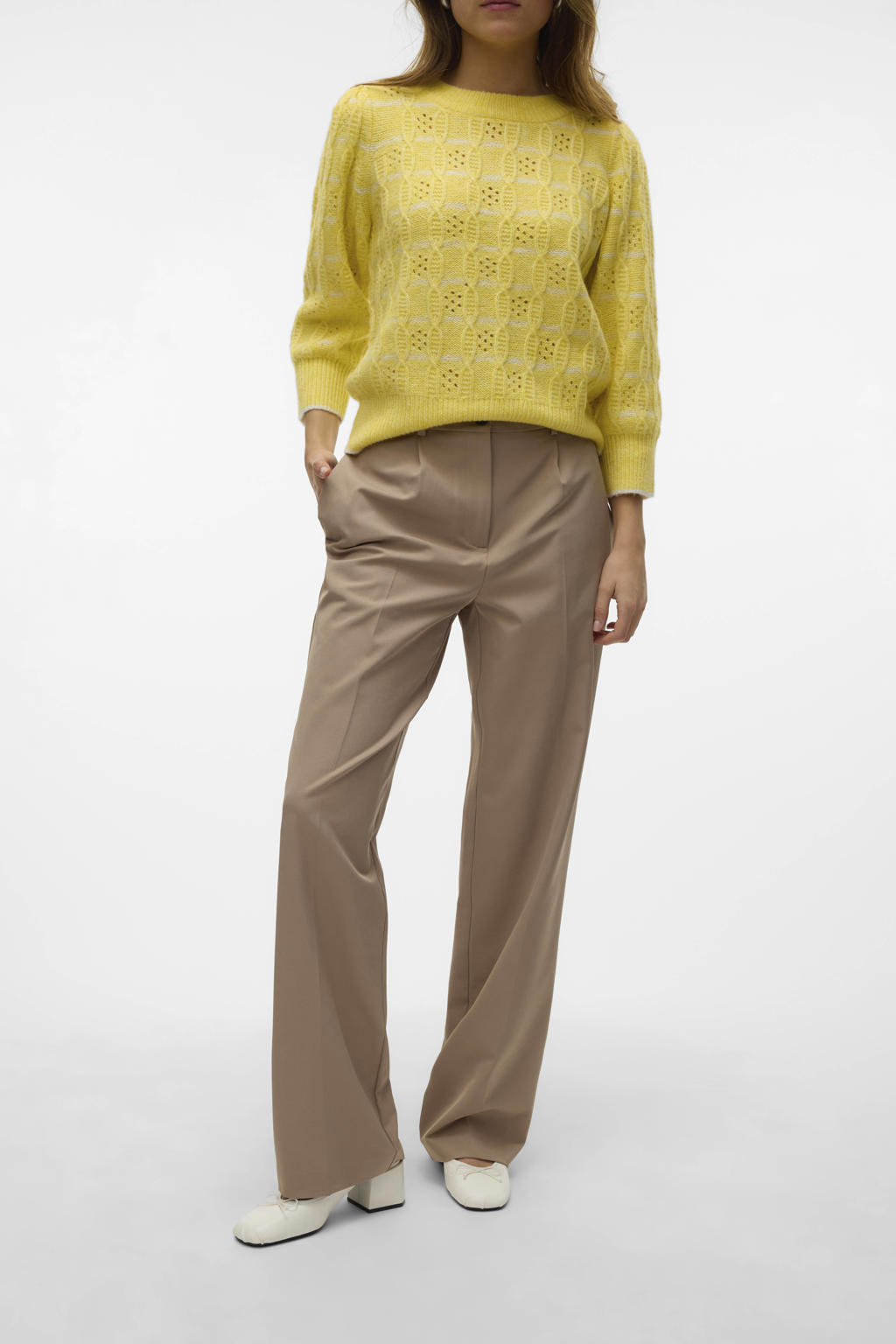 vero moda broek rits achter