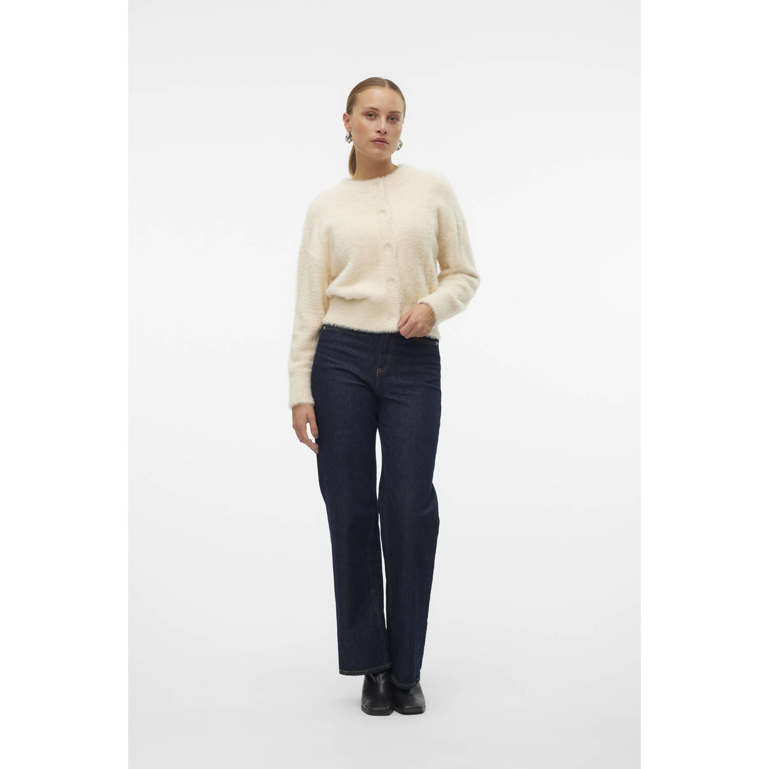 VERO MODA vest VMALINA crème
