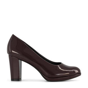 pumps bordeauxrood