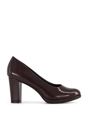 pumps bordeauxrood