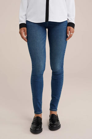 skinny jeans medium blue denim