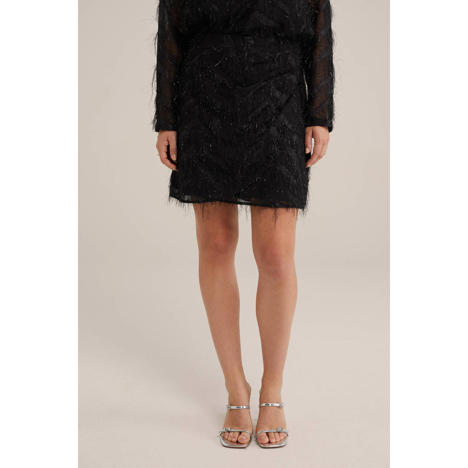 WE Fashion korte rok zwart
