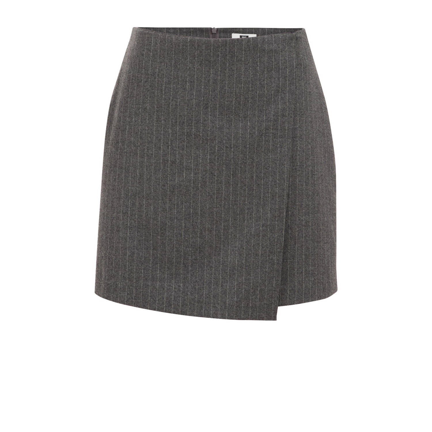 WE Fashion korte rok grijs
