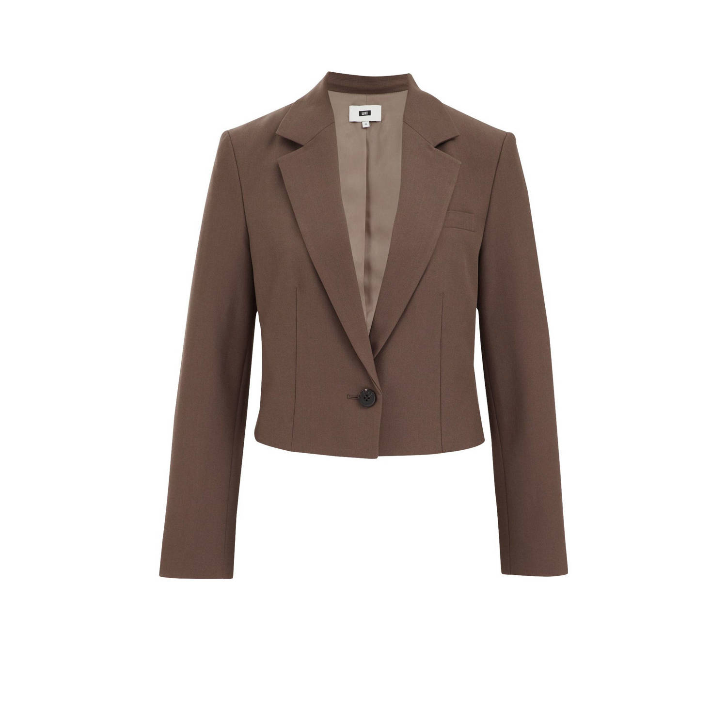 WE Fashion cropped blazer kaki