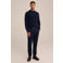 WE Fashion wollen gebreide trui donkerblauw