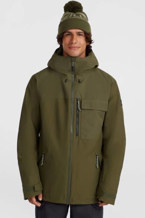 ski-jas UTILITY HYBRID donkergroen